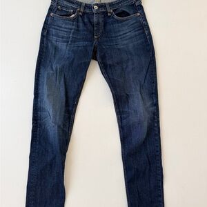 rag & bone Dark Indigo Slim Jeans